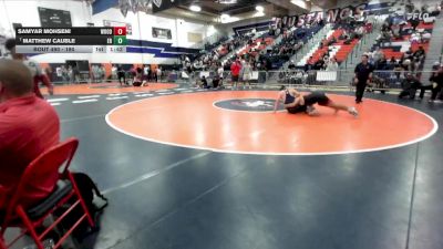 190 lbs Champ. Round 2 - Matthew Cauble, Eleanor Roosevelt vs Samyar Mohseni, Woodbridge
