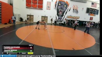 145D Round 1 - Teagan Berdan, Natrona County vs Tucker Kaczmarek, Huntley Project