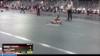 65 lbs 5th Place Match - Haley Guard, Team Indiana vs Bennett Carlson, Team Utah