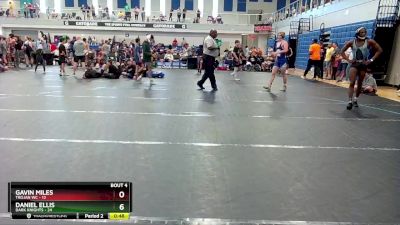 150 lbs Round 2 (4 Team) - Gavin Miles, Trojan WC vs Daniel Ellis, Dark Knights