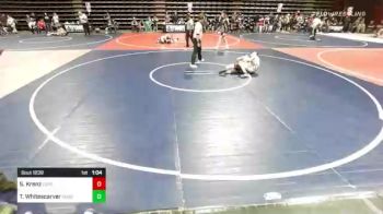 102 lbs Semifinal - Sulley Krenz, Coyote WC vs Todd Whitescarver, Sudden Victory Wr Ac