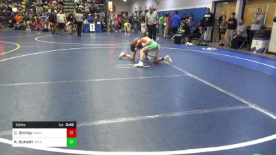 102 lbs Final - Chase Shirley, Rambler WC vs Kayne Burkett, Orchard