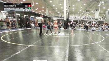 108 lbs Rr Rnd 1 - Maddox Burke, Parkland - HS vs Eugene Amari-frimpong, FredRo & Co