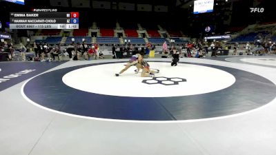 115 lbs 7th Place Match - Emma Baker, MI vs Hannah Naccarati-Cholo, AZ