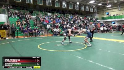 150 lbs Cons. Round 6 - Evan Hemmeter, Springboro vs Jack Probasco, Kettering Fairmont