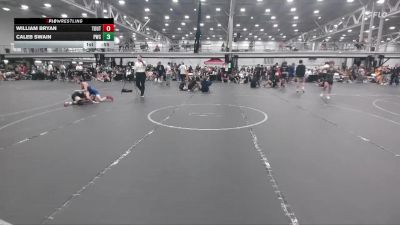 84 lbs Round 3 (10 Team) - Caleb Swain, Pride WC vs William Bryan, The Outsiders