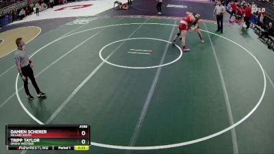 Cons. Round 1 - Damien Scherer, Millard South vs Tripp Taylor, Omaha Westside