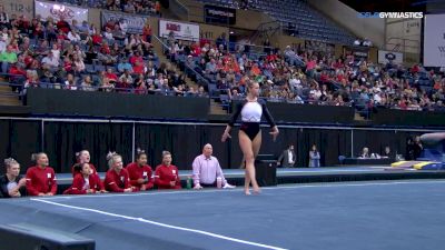 Abbie Epperson - Floor, Nebraska - 2018 Elevate the Stage - Augusta (NCAA)