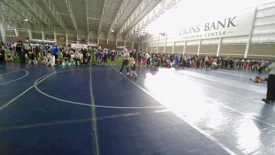 51 lbs Champ. Round 2 - Grey Huber, Uintah Wrestling vs Axton Diaz, RWC- Roy Wrestling Club