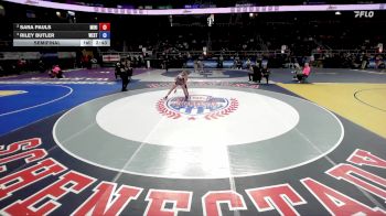 126 lbs Semifinal - Riley Butler, West Genesee vs Sara Pauls, Minisink Valley