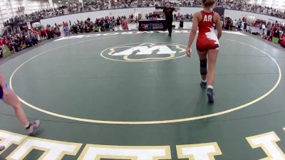 135 lbs Giana Rutledge, Arkansas Blue vs Taydem Bylin, Washington