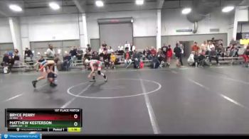 80 lbs Finals (2 Team) - Matthew Kesterson, Cobra Kai vs Bryce Perry, NCWAY