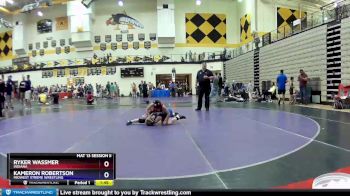 84 lbs Quarterfinal - Ryker Wassmer, Indiana vs Kameron Robertson, Midwest Xtreme Wrestling