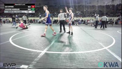 112 lbs Consi Of 8 #2 - Ashton Fee, Enid Youth Wrestling Club vs Dane Lashbrook, Timberwolves