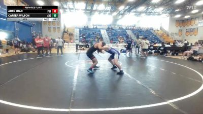 175 lbs Round 2 (8 Team) - Carter Wilson, Avalon WC vs Aden Juan, Pasco Wolfpack