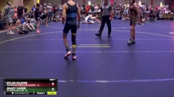 91 lbs Cons. Semi - Grady Kaiser, D3 Wrestling Club vs Dylan Salemie, Terminator Wrestling Academy