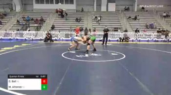 170 lbs Quarterfinal - Devon Bell, NC vs Michael Altomer, NY