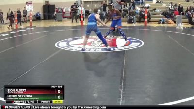105 lbs Cons. Semi - Henry Seykora, Owatonna Wrestling Academy vs Zion Alstat, Jesup Mat Club
