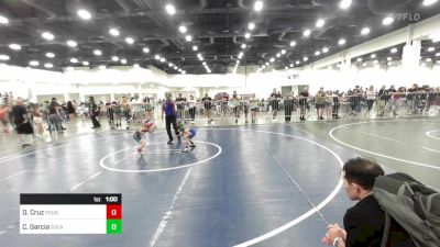 46 lbs Quarterfinal - Devynee Cruz, Pounders WC vs Christian Garcia, SoCal Hammers