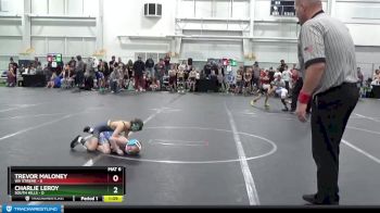 52 lbs Round 6 (8 Team) - Trevor Maloney, WV Xtreme vs Charlie Leroy, South Hills