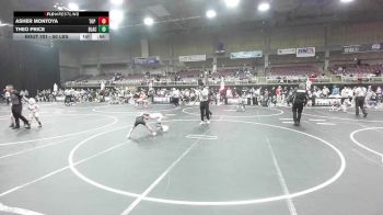 50 lbs Rr Rnd 1 - Asher Montoya, Top Rank Hammers vs Theo Price, Black Fox Wrestling Academy