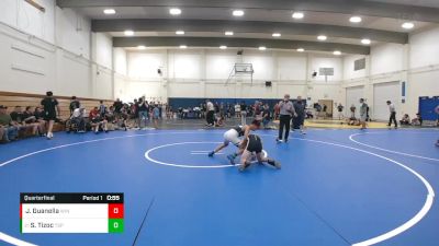 106 lbs Quarterfinal - Santos Tizoc, The Snake Pit vs Joey Guanella, Windsor