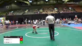 69 lbs Semifinal - Garrett Bjerga, Scoring Edge vs Ashton Nelson, Yankton Jr Bucks