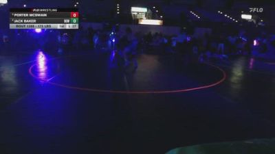 138 lbs Cons. Sub-semis - Porter McSwain vs Jack Baker, Davis Club Wrestling
