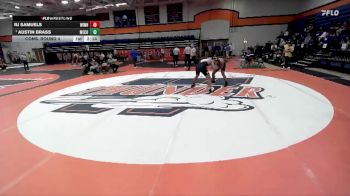 184 lbs Cons. Round 4 - RJ Samuels, Wisconsin-Whitewater vs Austin Brass, Messiah College