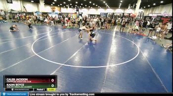 132 lbs Quarterfinal - Kadin Boyce, Sublime Wrestling Academy vs Caleb Jackson, Champions Wrestling Club