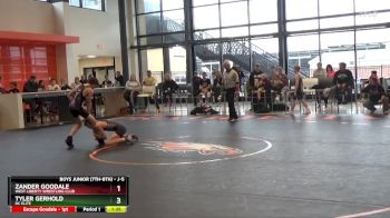 J-5 lbs Semifinal - Tyler Gerhold, DC Elite vs Zander Goodale, West Liberty Wrestling Club