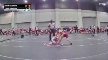 60 lbs Cons. Round 2 - Abram Stafford, KC Elite Training Center vs Kemp Enriquez, Takedown Elite