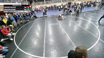 113 lbs Cons. Round 5 - Vincent Nicacio, Kamiakin vs Braxton Baker, Tahoma