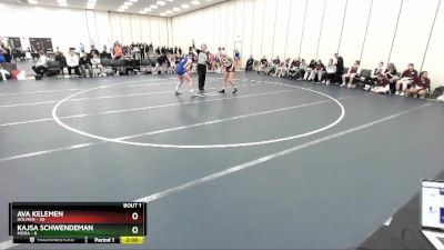 136 lbs Round 1 (4 Team) - Ava Kelemen, Holmen vs Kajsa Schwendeman, Mora