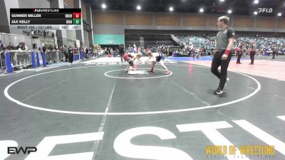 157 lbs Consi Of 16 #2 - Gunner Miller, Hurricane Wrestling vs Jax Kelly, Idaho Gold