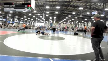 230 lbs Rr Rnd 2 - Kenny Karver, Ohio Titan Blue vs Robert Kirk, CKWA