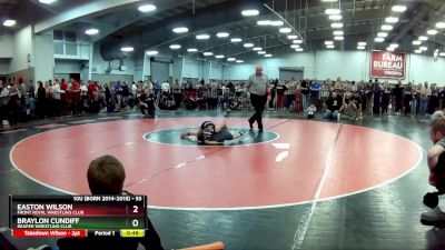 53 lbs Cons. Round 4 - Braylon Cundiff, Reaper Wrestling Club vs Easton Wilson, Front Royal Wrestling Club