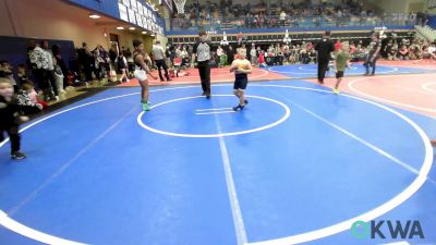 100 lbs Rr Rnd 4 - Asher Emmons, Dark Cloud Wrestling Club vs Broderick Perkins, Coweta Tiger Wrestling