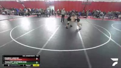 152 lbs Cons. Round 4 - Taggart Kazmierczak, Izzy Style Wrestling vs Marek Lisiecki, Askren Wrestling Academy