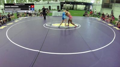 120 lbs Amaya Hinojosa, Colorado vs Mackenzie Carder, Ohio