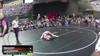 70 lbs Round 3 (6 Team) - Rex Baumert, Nebraska Red vs Caleb Konickson, North Dakota 2