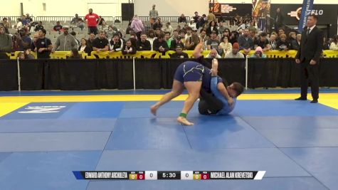 Michael Alan Krevetski vs Edward Anthony Archuleta 2024 World IBJJF Jiu-Jitsu No-Gi Championship