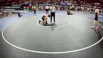 D 1 113 lbs Cons. Round 2 - Jayden Pontecorvo, Chalmette vs Aston Myers, Benton