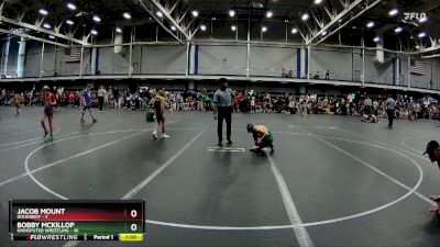 80 lbs Round 2 (10 Team) - Bobby Mckillop, Undisputed Wrestling vs Jacob Mount, Doughboy