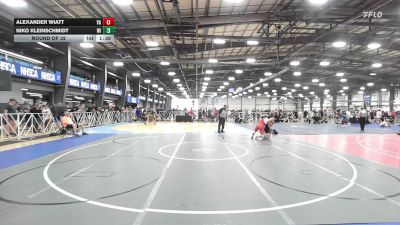 195 lbs Round Of 32 - Alexander Wiatt, VA vs Niko Kleinschmidt, WI