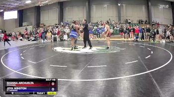 207 lbs Cons. Round 1 - Joya Winston, St Andrews vs Shanna Archuelta, Emmanuel