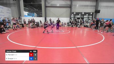 26 kg Quarterfinal - Dublin Parnell, PA West Black vs Stella Grayer, WOW