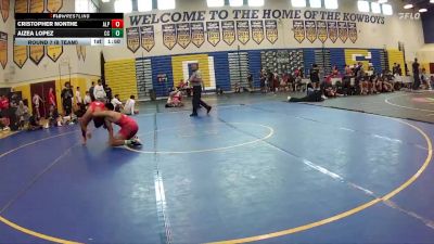 165 lbs Round 7 (8 Team) - Cristopher Nonthe, Alpha WC vs Aizea Lopez, Cypress Creek