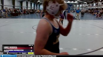 160 lbs Champ. Round 2 - Alexandra Hofrichter, Dubuque vs Abbey Boersma, Wisconsin Stevens Point