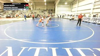 132 lbs Consi Of 16 #1 - Nevaeh Wilson, IN vs Setsianna Kraynak, CA